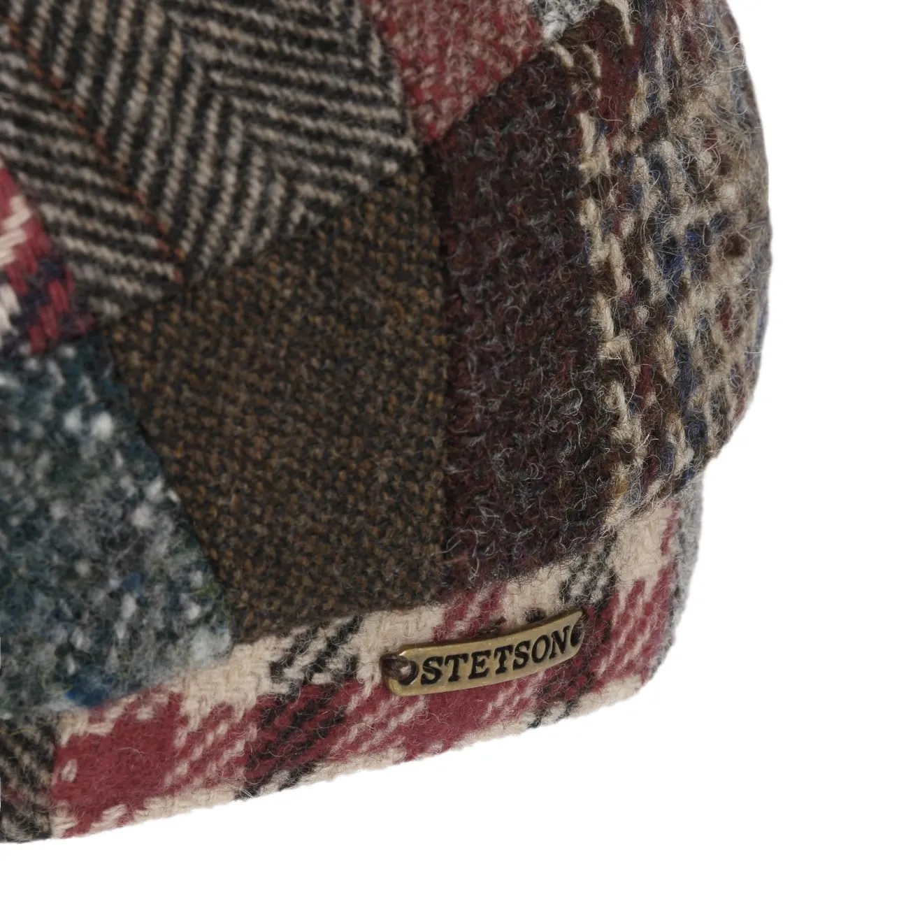 Stetson Accessories Hatteras Patchwork Mix Newsboy Cap von Stetson