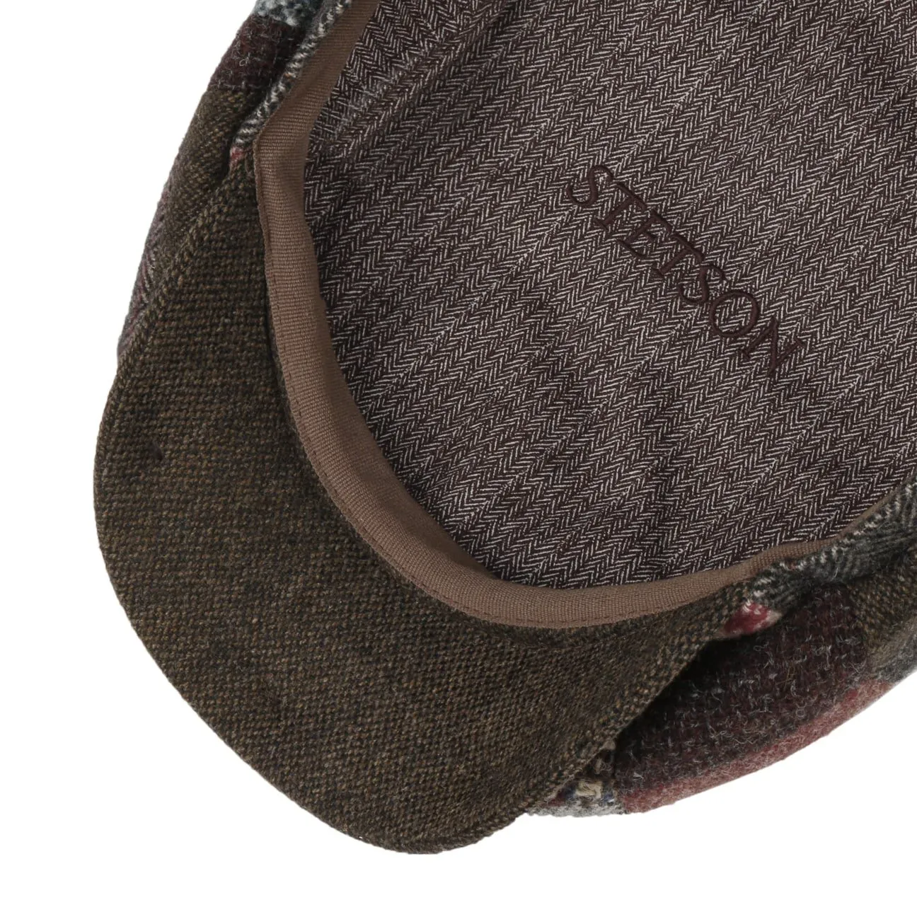 Stetson Accessories Hatteras Patchwork Mix Newsboy Cap von Stetson