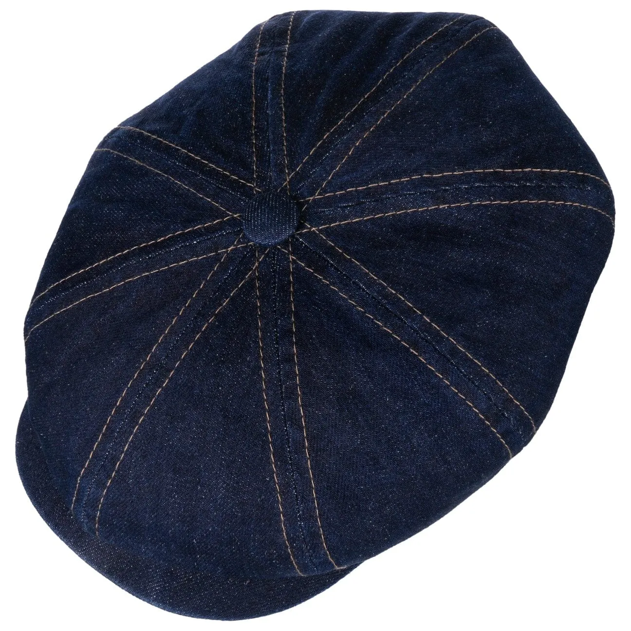 Stetson Accessories Hatteras Nachhaltige Denim Flachkappe von Stetson