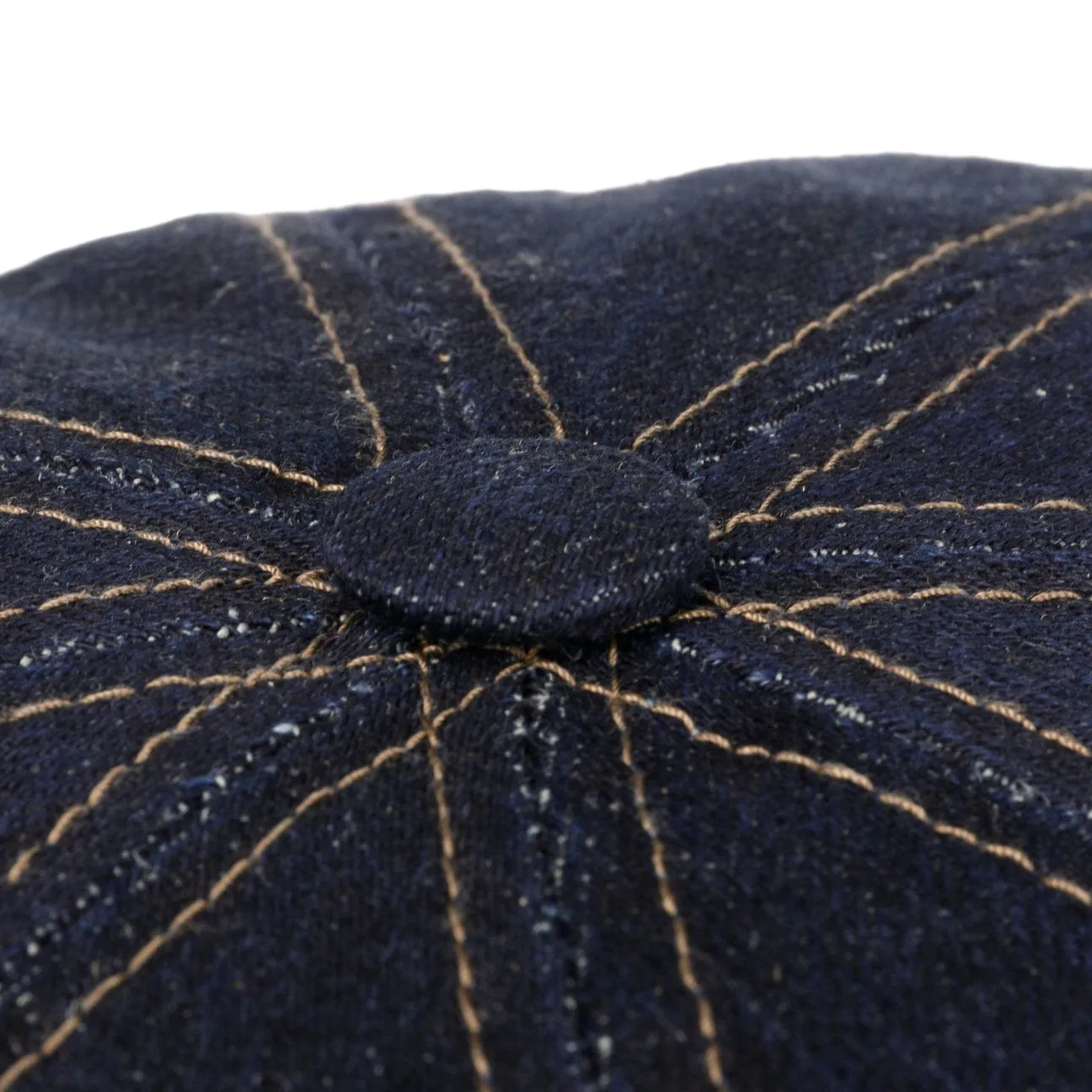 Stetson Accessories Hatteras Nachhaltige Denim Flachkappe von Stetson