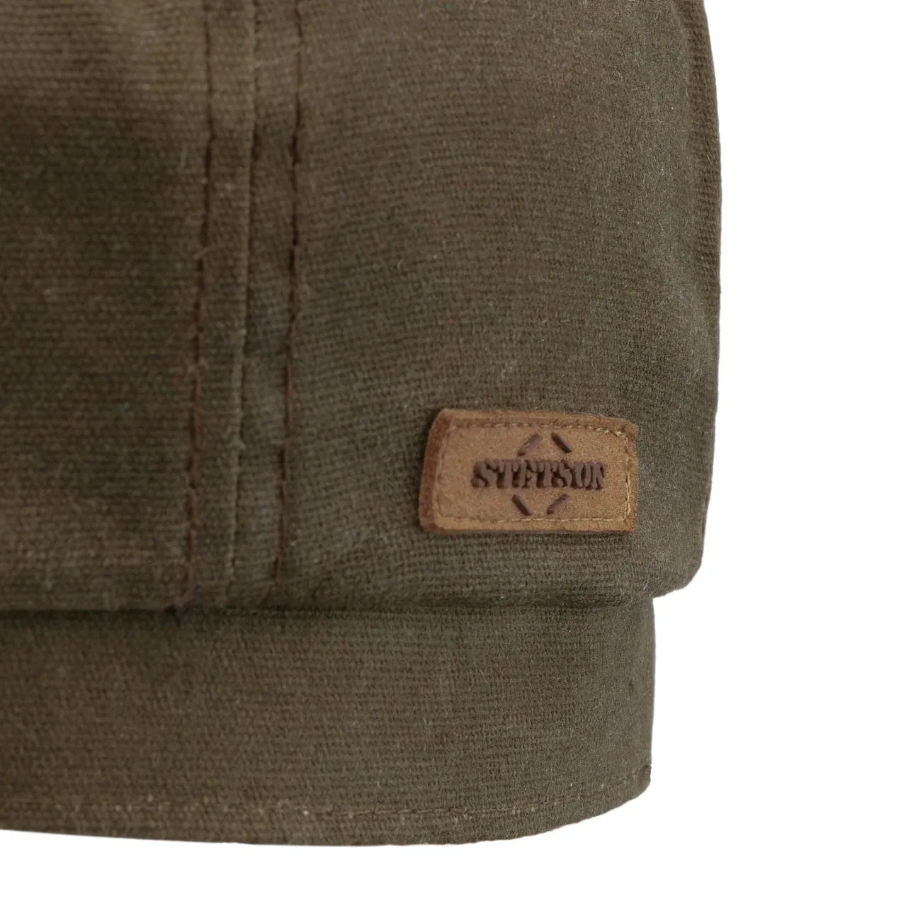 Stetson Accessories Hatteras Wachs Flachmütze mit Ohrenklappen von Stetson