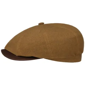 Stetson Accessories Hatteras Wachs-Kontrast Flachmütze von Stetson