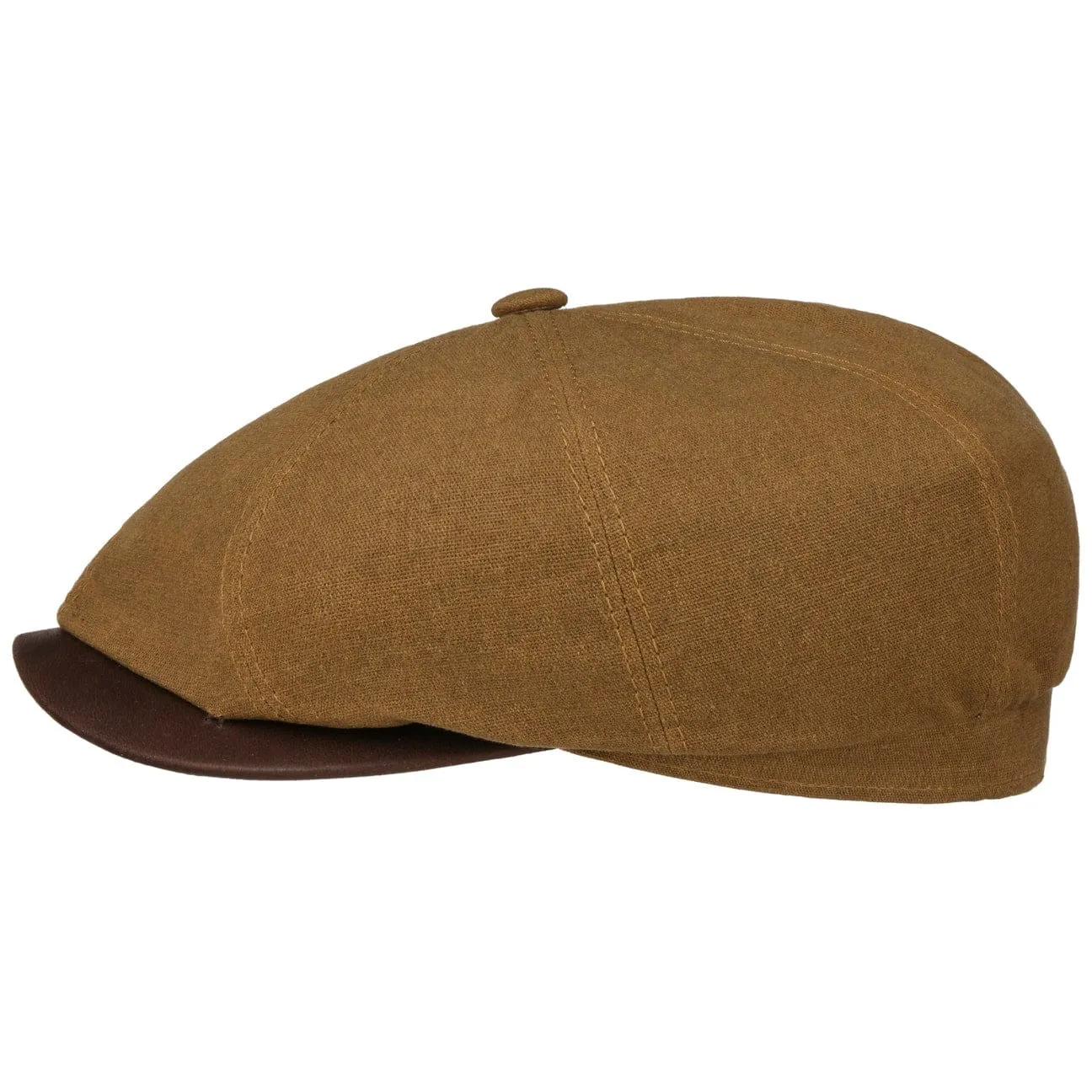 Stetson Accessories Hatteras Wachs-Kontrast Flachmütze von Stetson