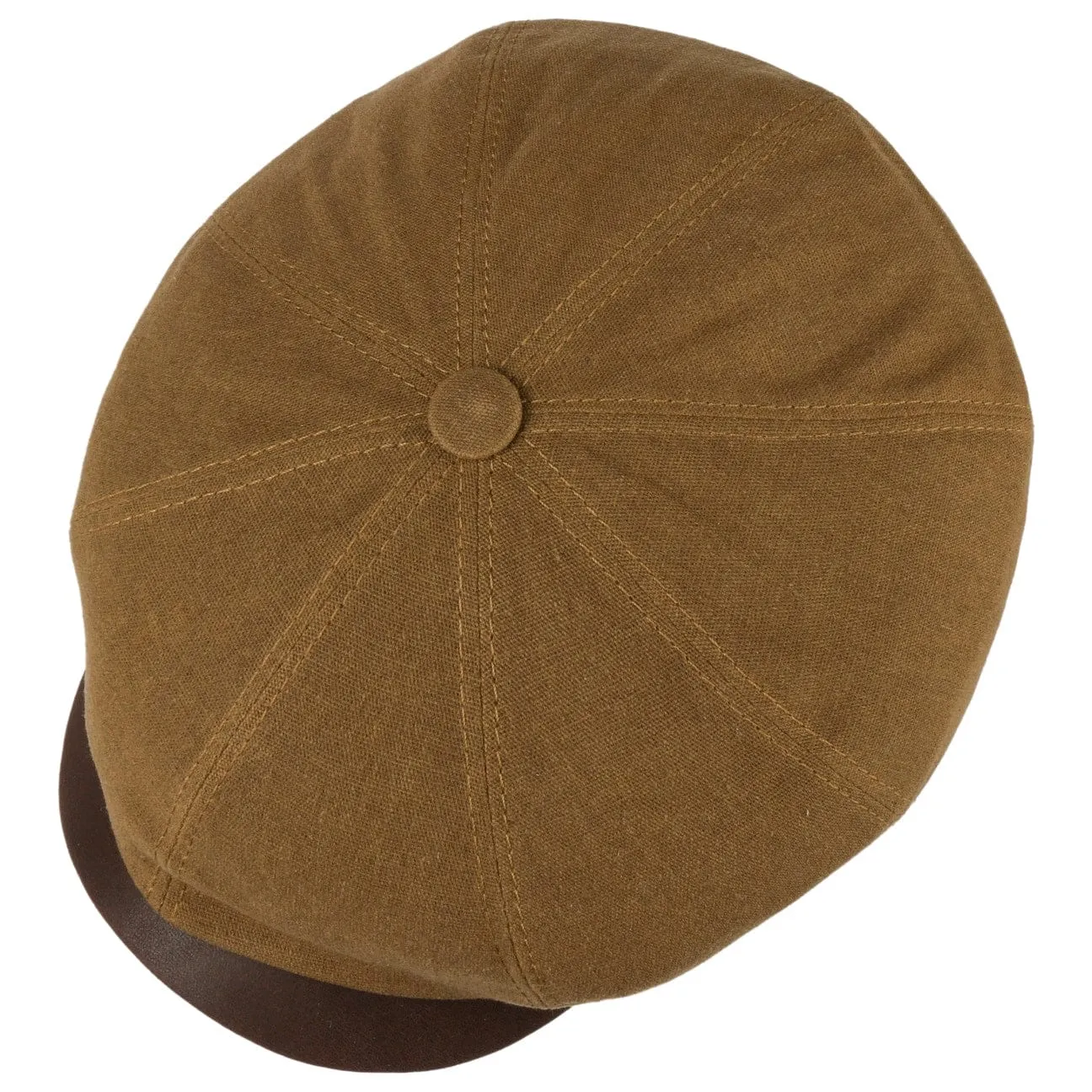 Stetson Accessories Hatteras Wachs-Kontrast Flachmütze von Stetson