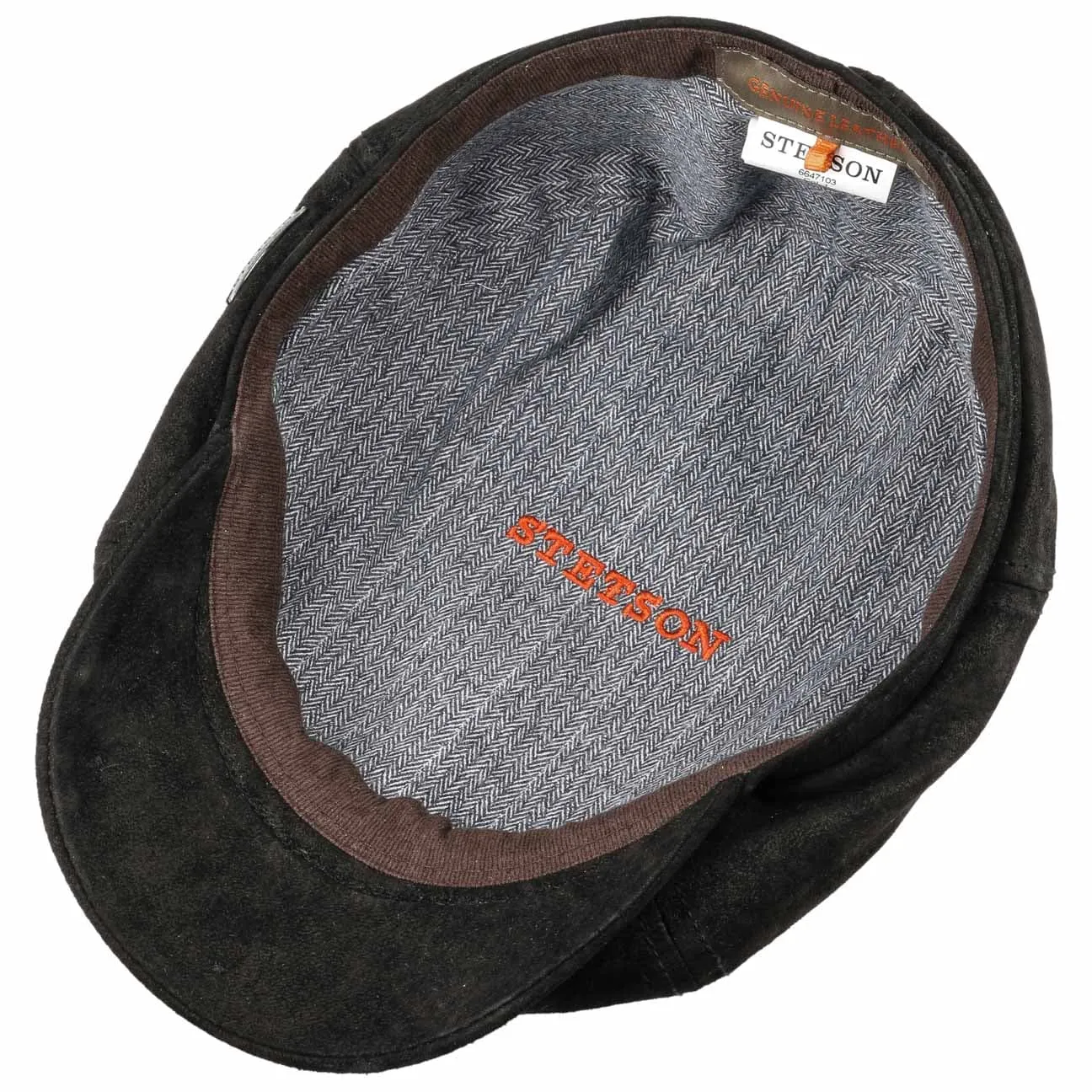 Stetson Accessories McCook Vintage Lederkappe von Stetson