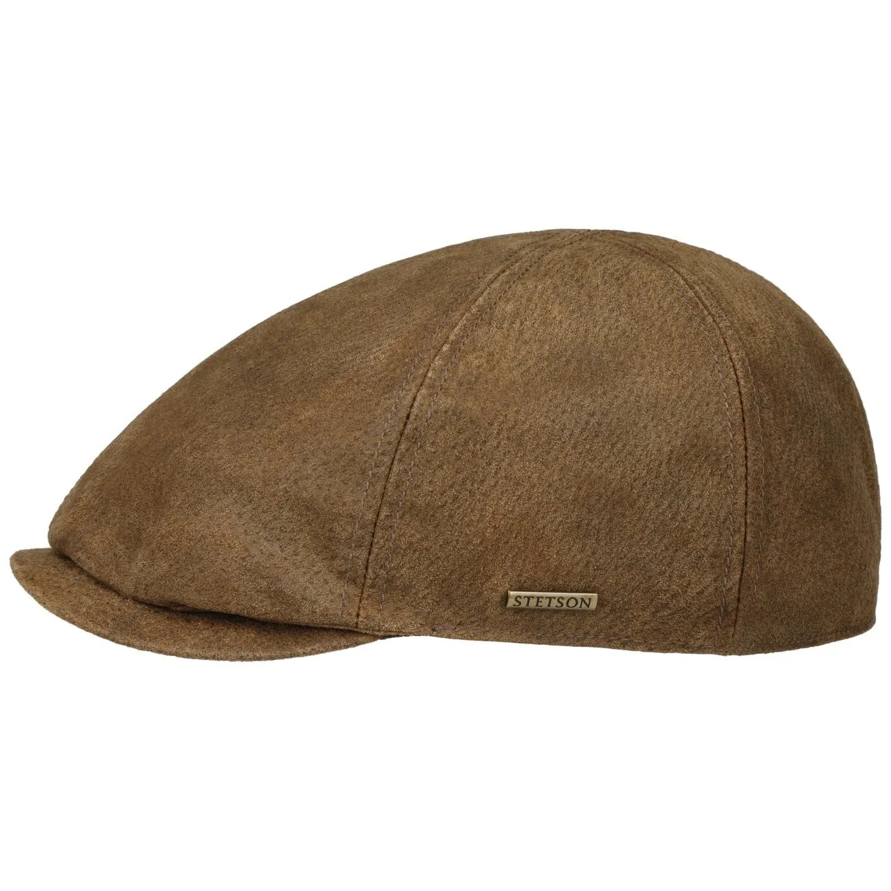 Stetson Accessories Schweinsleder Flachmütze mit Ohrenklappen von Stetson