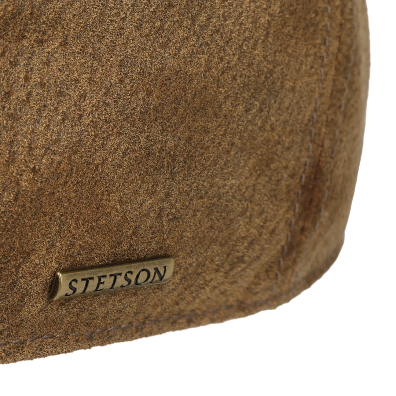 Stetson Accessories Schweinsleder Flachmütze mit Ohrenklappen von Stetson