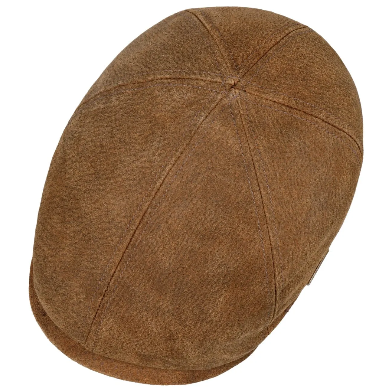 Stetson Accessories Schweinsleder Flachmütze mit Ohrenklappen von Stetson