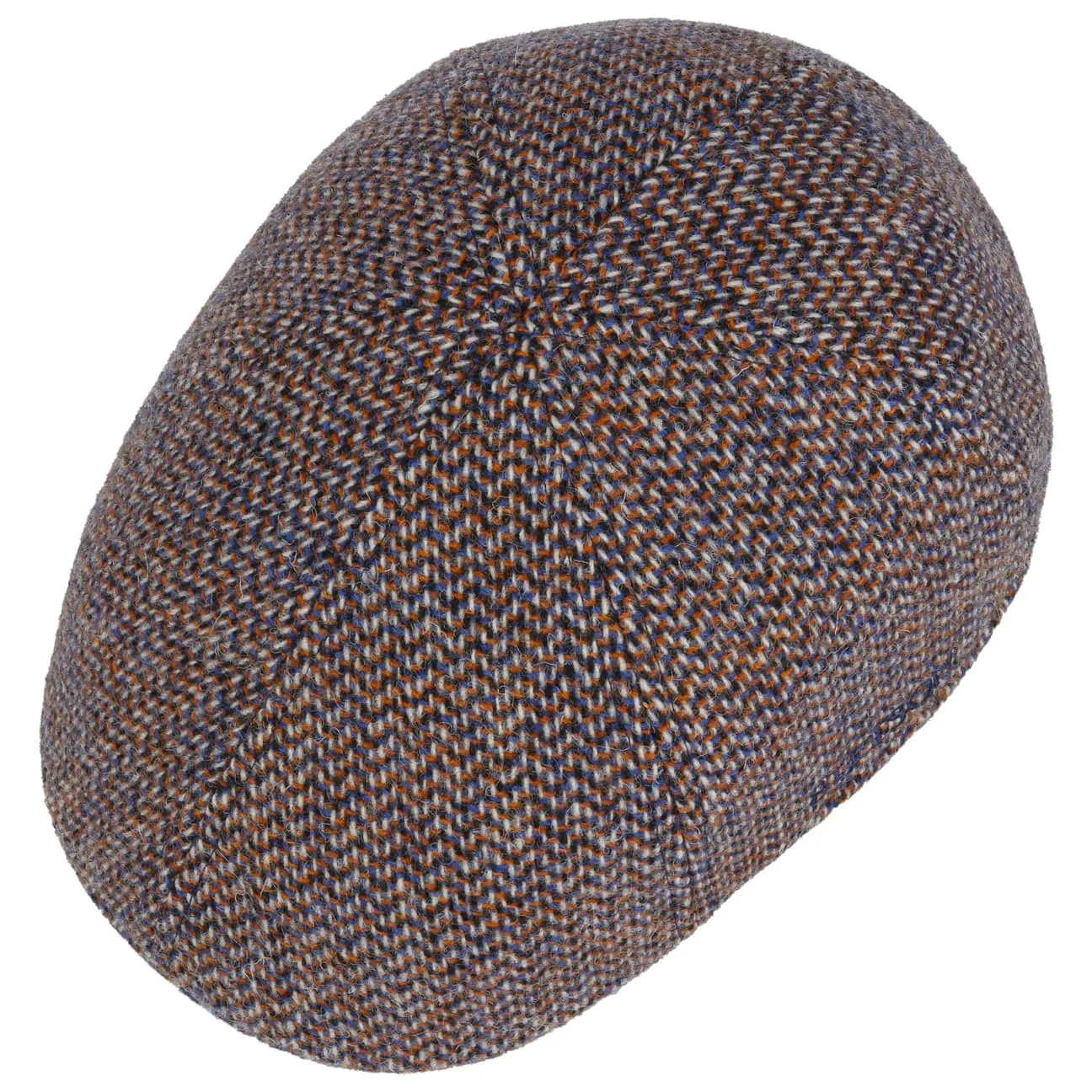 Stetson Accessories Texas Freestyle Harris Tweed Flachkappe von Stetson