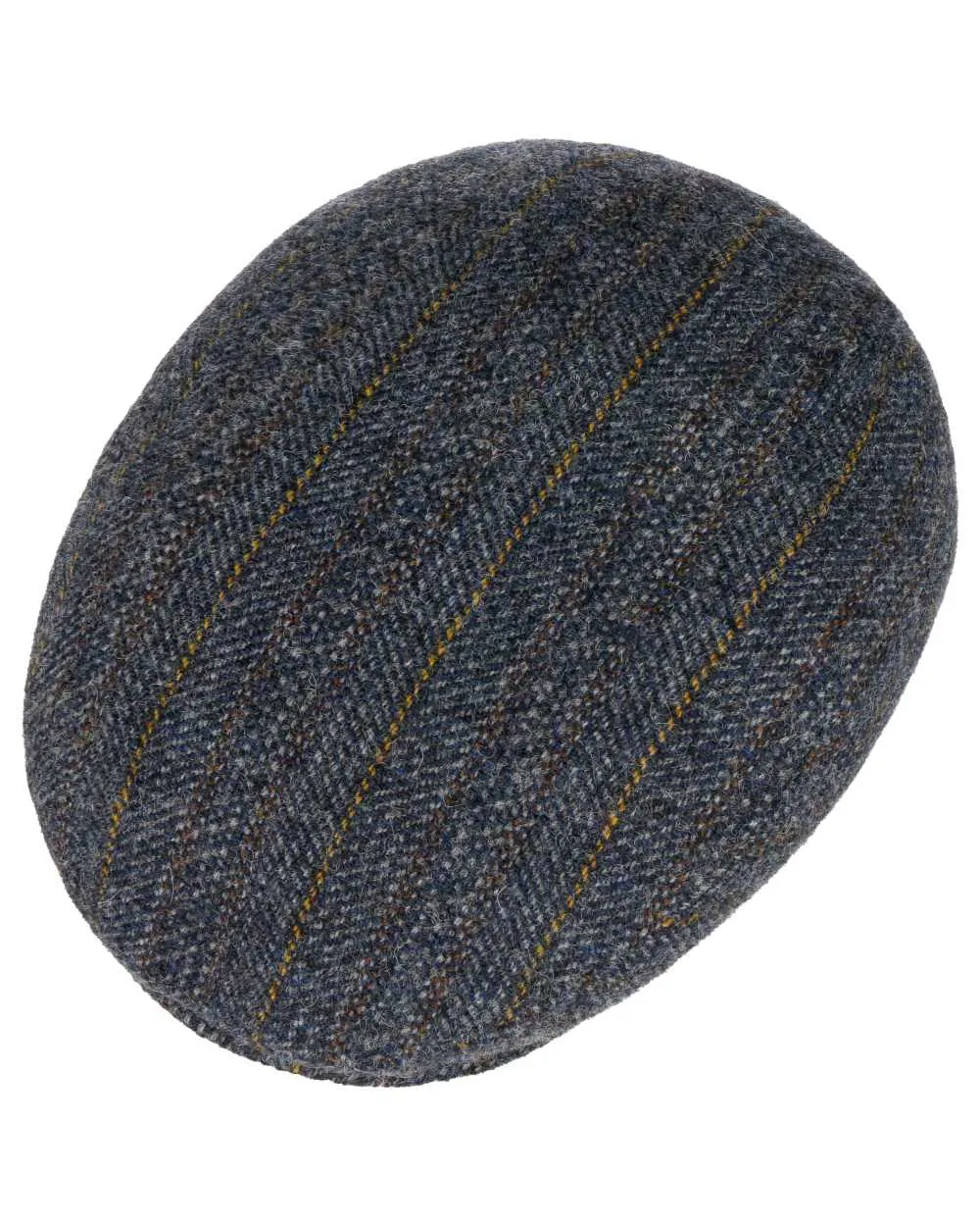 Stetson Kent Fischgrät Streifen Flachmütze Stetson Hüte