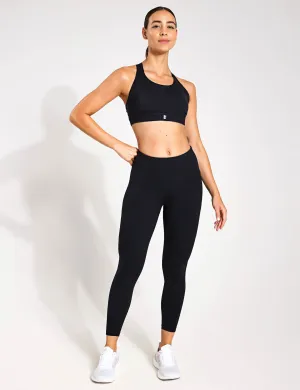 Das 7/8 Power Leggings Set - Schwarz