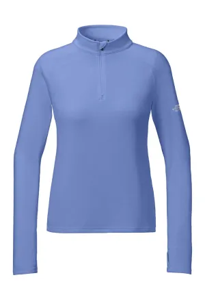 The North Face Damen Ambition Feuchtigkeitstransportierendes 1/4-Zip Sweatshirt - Tiefes Periwinkle Blau