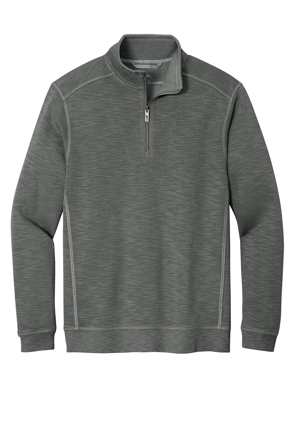 Tommy Bahama Herren Tobago Bay 1/4-Zip Sweatshirt - Höhlengrau