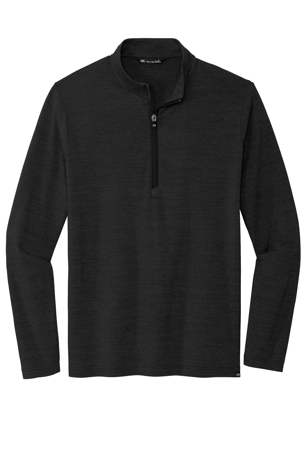 TravisMathew Herren Crestview 1/4-Zip Sweatshirt - Schwarz