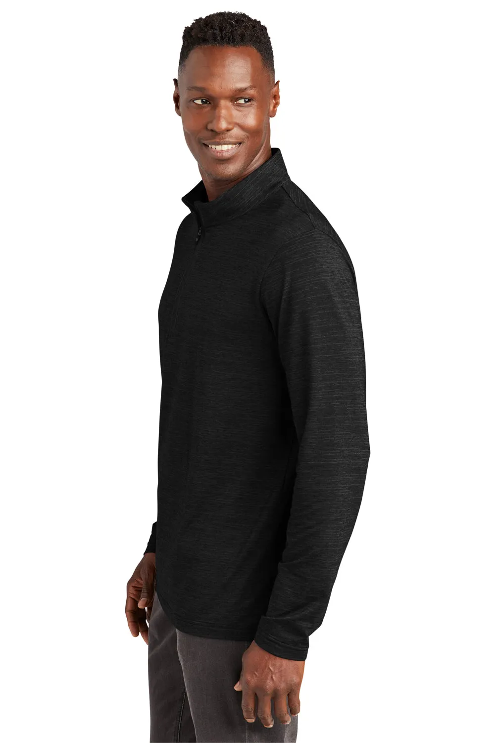 TravisMathew Herren Crestview 1/4-Zip Sweatshirt - Schwarz