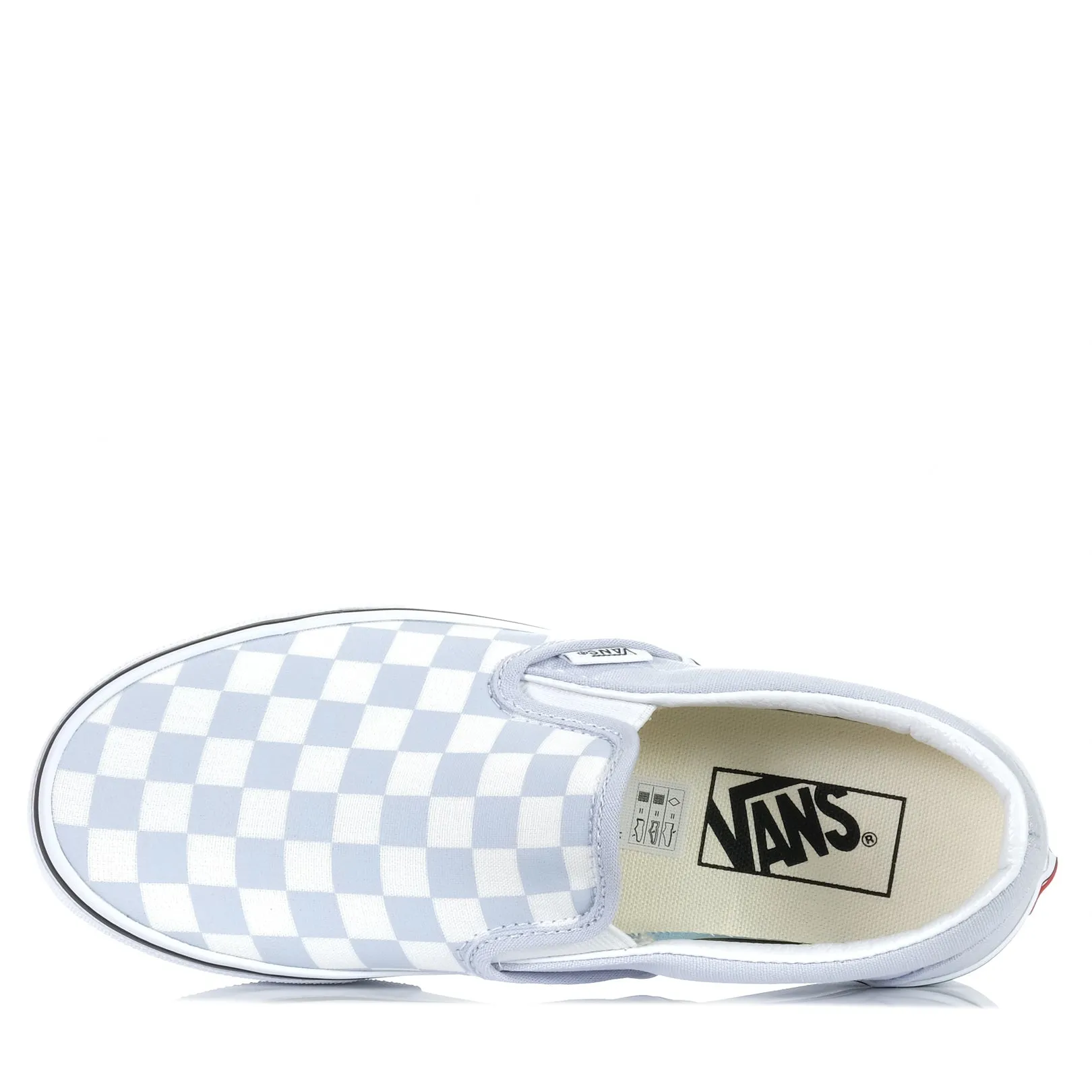 Vans Classic Slip-On Schachbrettmuster Halogenblau