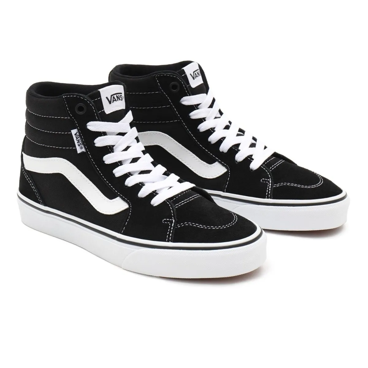 VANS HERREN FILMORE HIGH SCHWARZ/WEIß SCHUHE