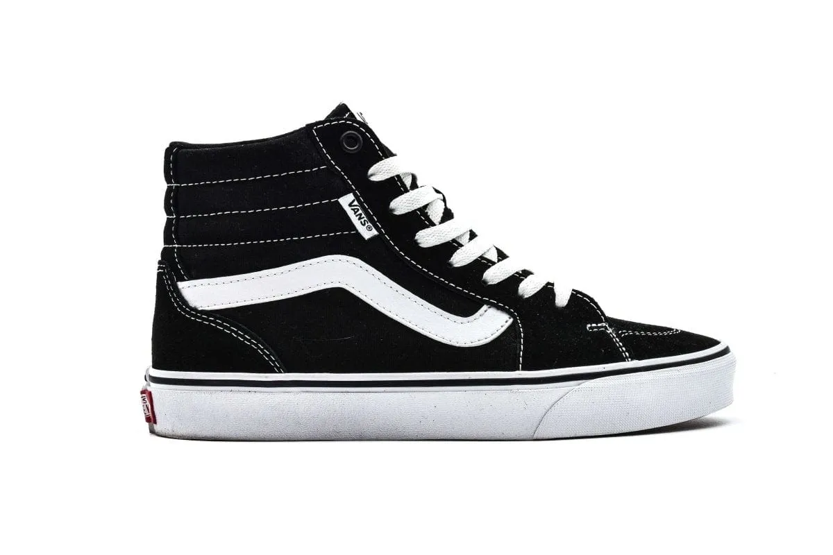 VANS HERREN FILMORE HIGH SCHWARZ/WEIß SCHUHE