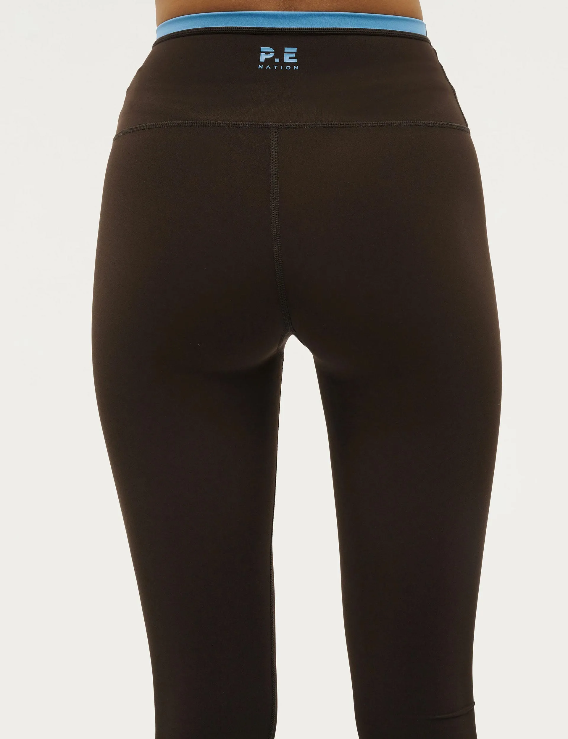 Vita Ganzbeinige Leggings - Kaffee