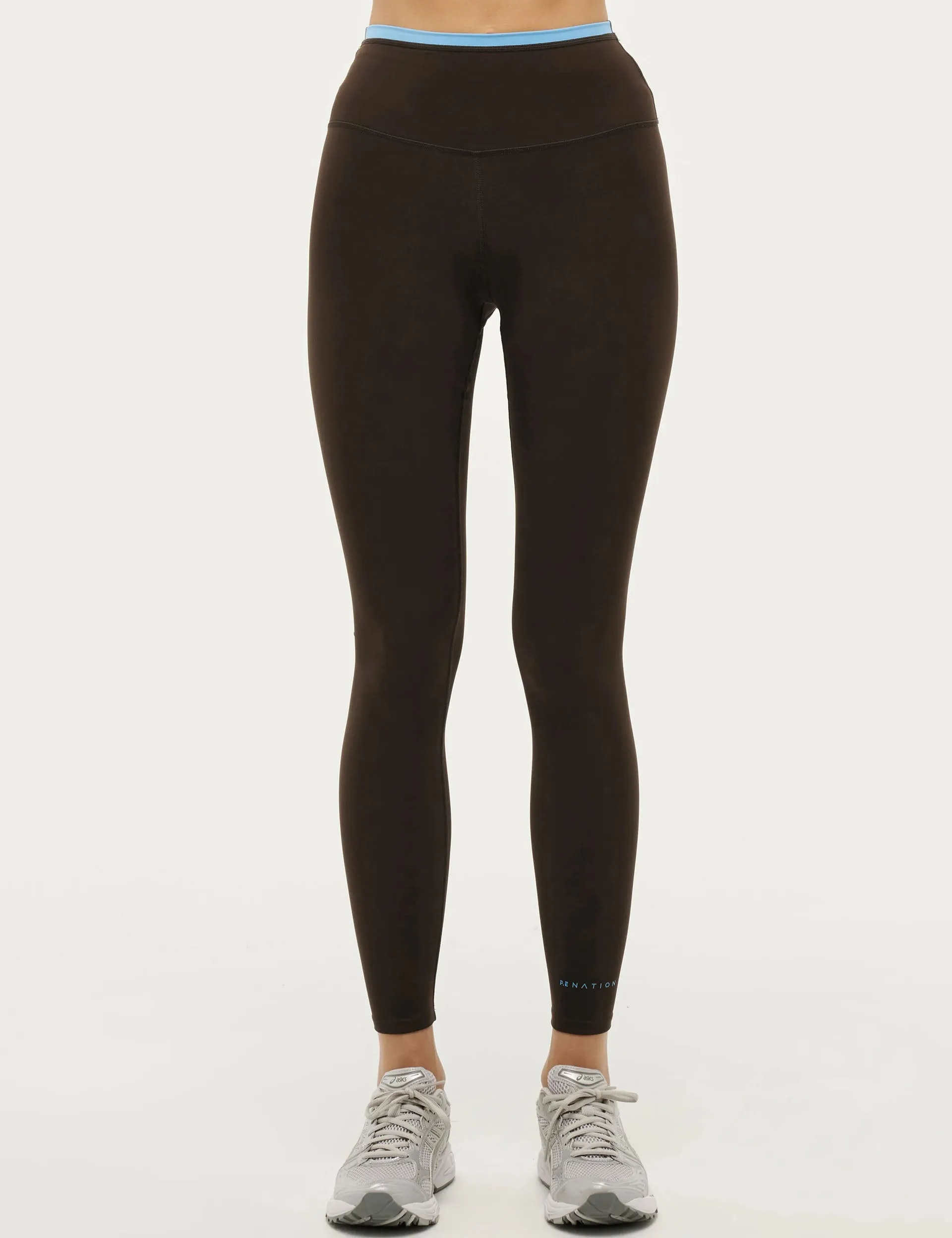 Vita Ganzbeinige Leggings - Kaffee