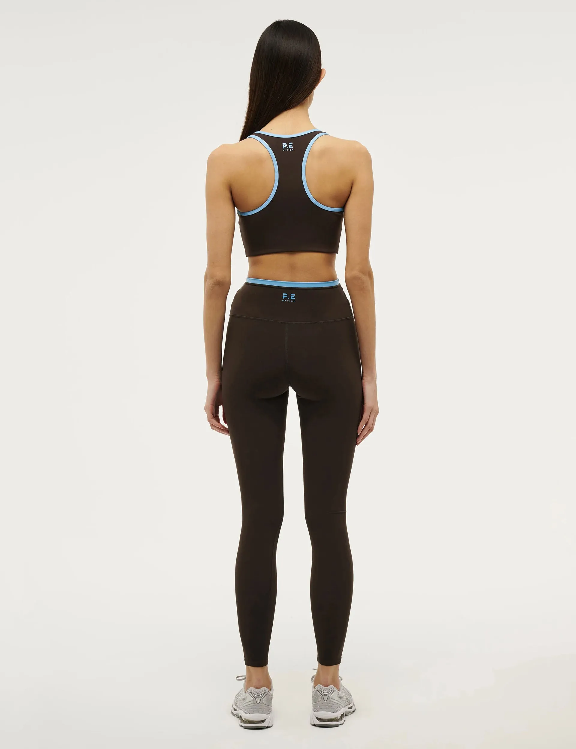 Vita Ganzbeinige Leggings - Kaffee