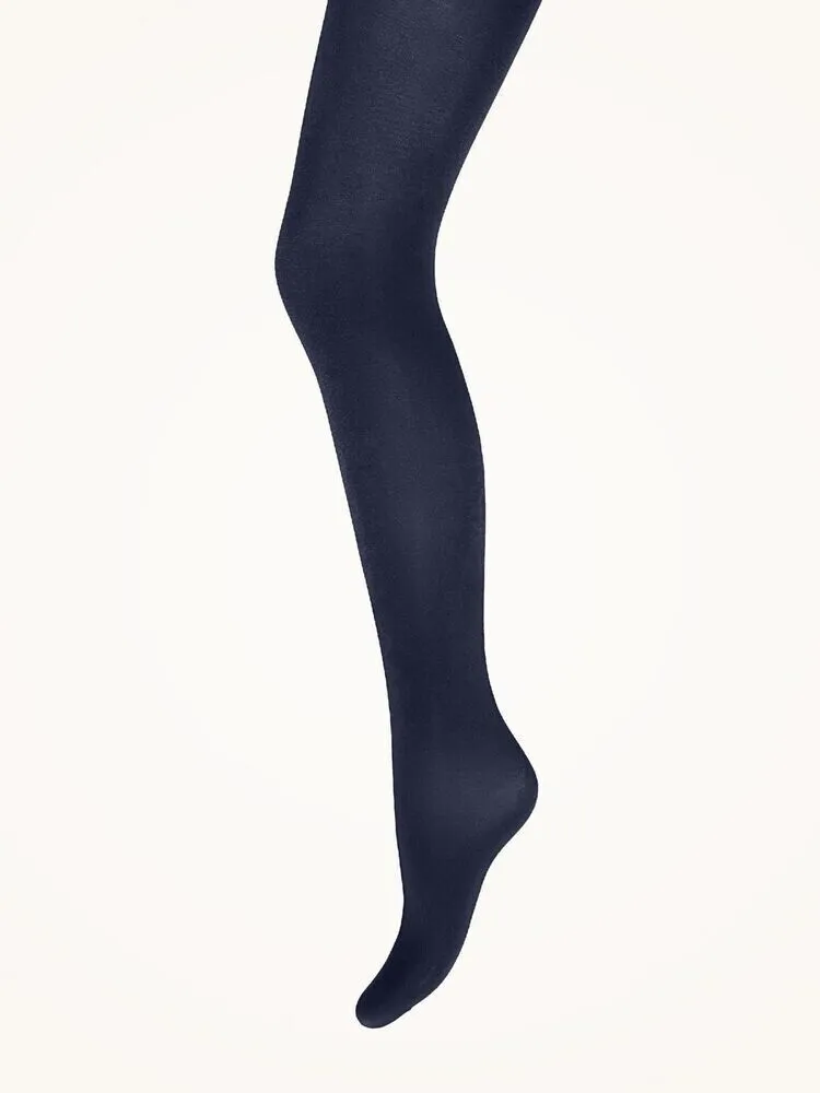 Wolford Satin Opaque 50 Strumpfhose Damen XS Schwarz Stretch Schlupfschmal ERK639