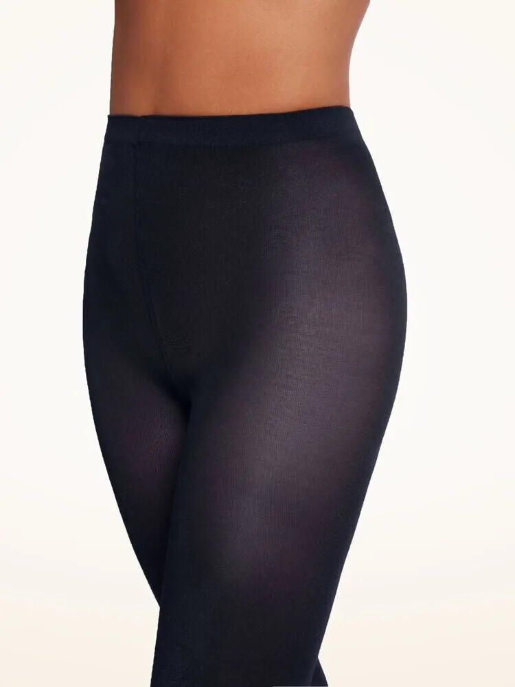 Wolford Satin Opaque 50 Strumpfhose Damen XS Schwarz Stretch Schlupfschmal ERK639