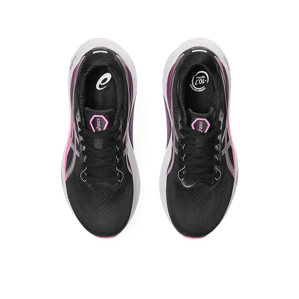 Asics Gel-Kayano 30 Damen in Schwarz / Lila Akzent