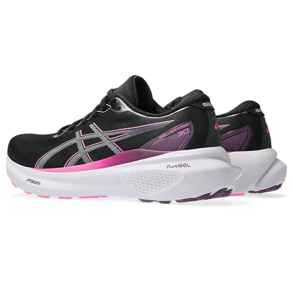 Asics Gel-Kayano 30 Damen in Schwarz / Lila Akzent