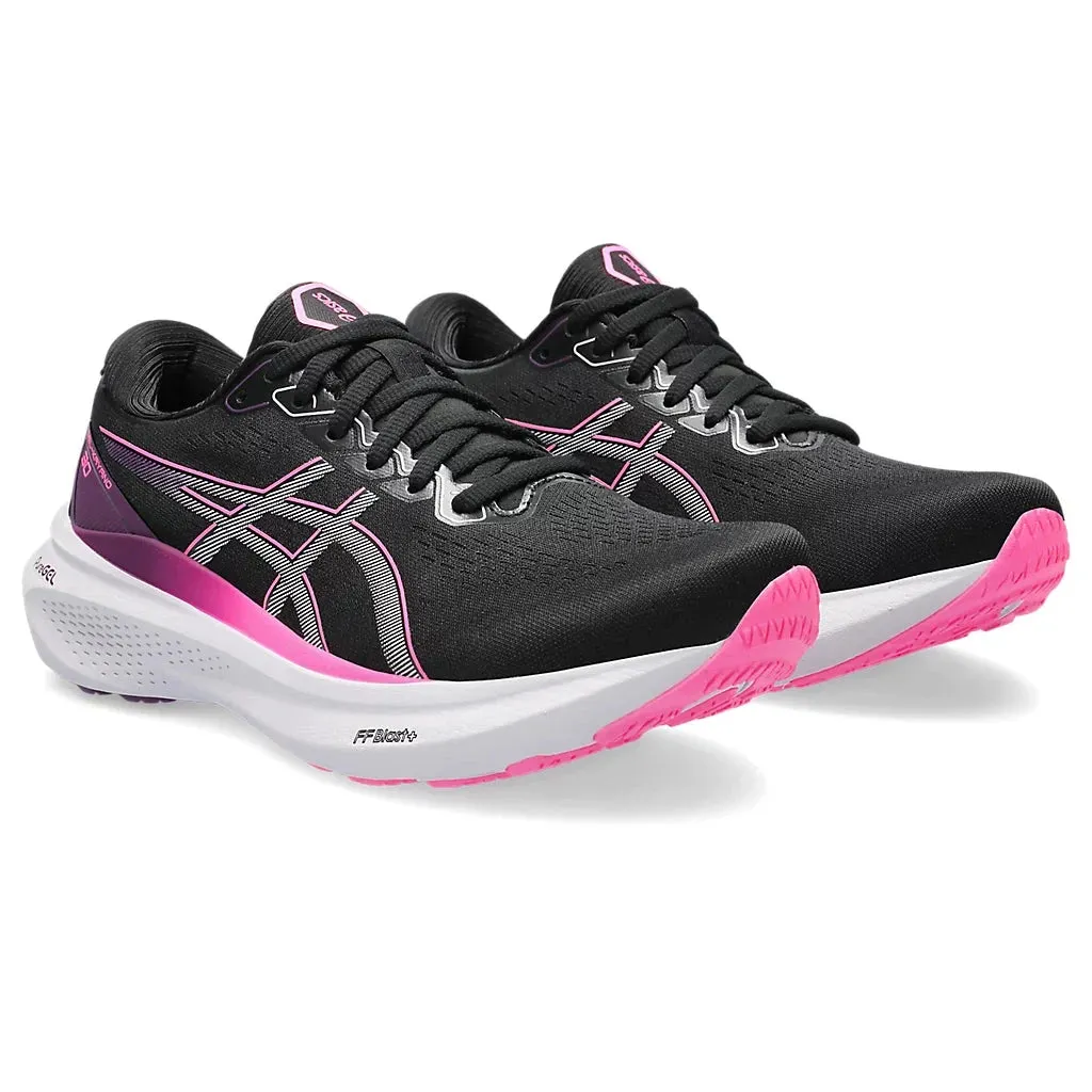 Asics Gel-Kayano 30 Damen in Schwarz / Lila Akzent
