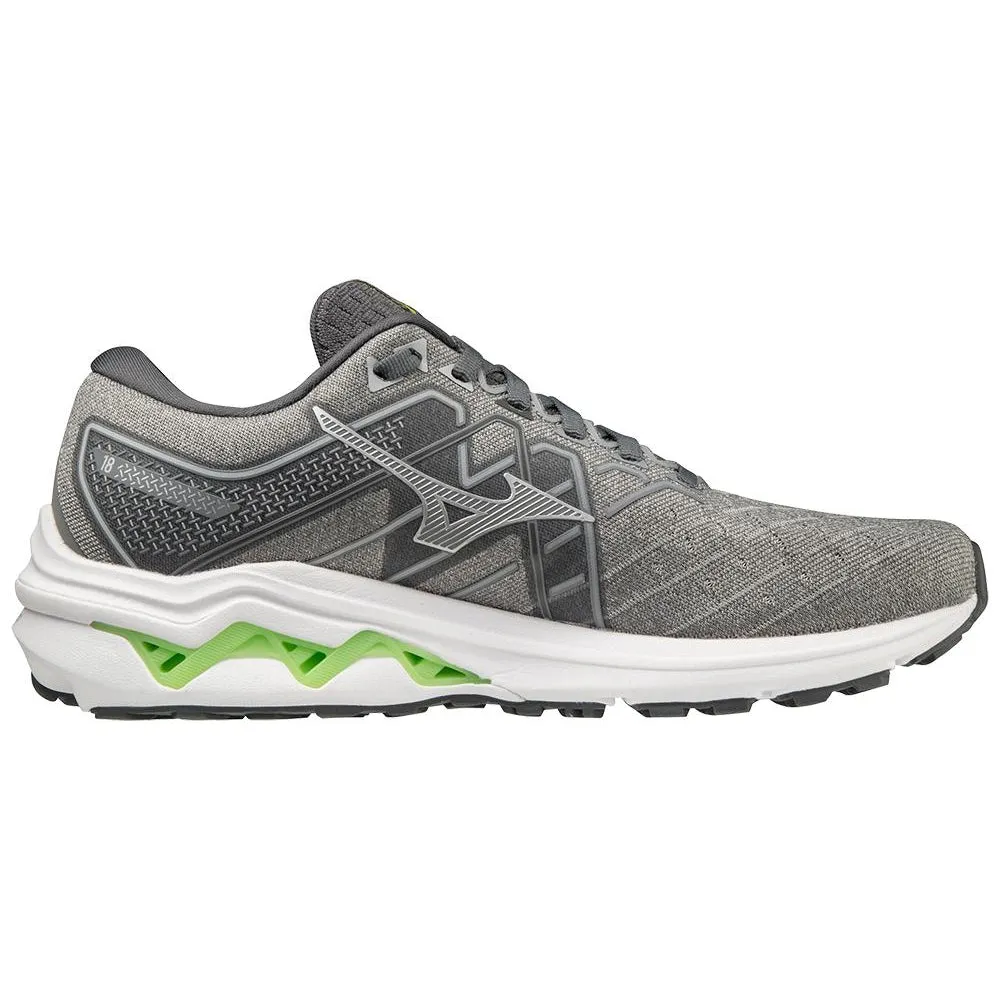 Mizuno Wave Inspire 18 Damen Ultimate Grey-Silber