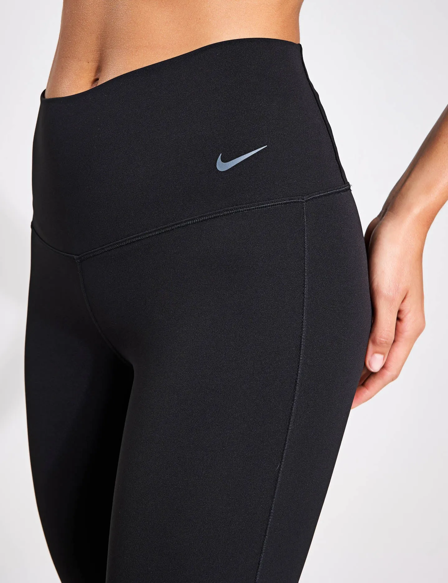 Zenvy High Waisted Flared Leggings - Schwarz