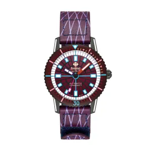 Zodiac Herren Super Sea Wolf Laser Tag Edition Kompressions-Taucher Automatik, Graue Edelstahl-Uhr ecco Schuhe