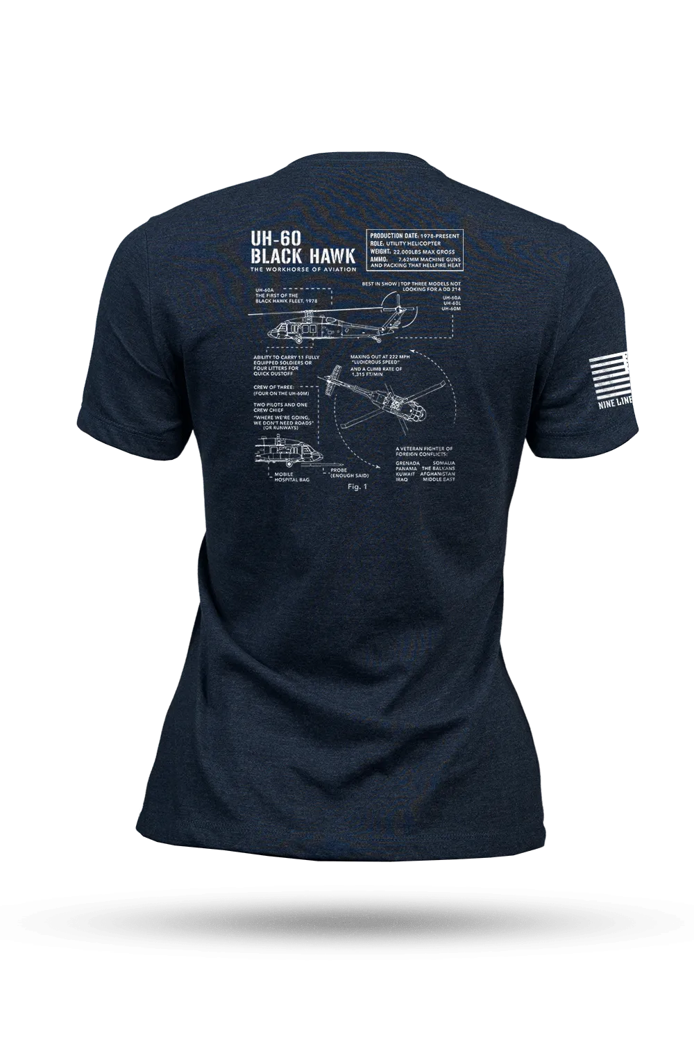 2-224th Aviation Family - Damen-T-Shirt