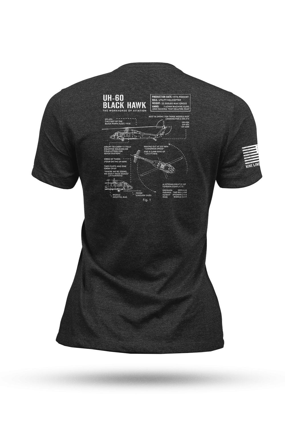 2-224th Aviation Family - Damen-T-Shirt