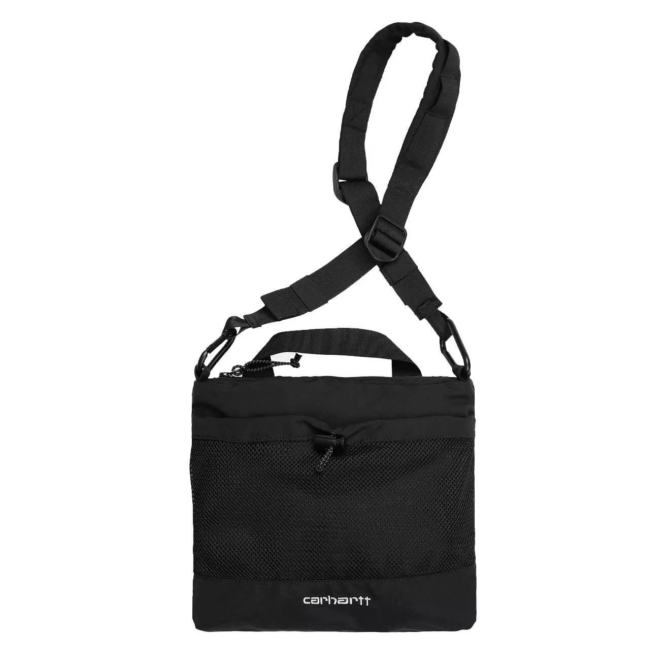 Accessoires Carhartt WIP Accessoires Herren Carhartt WIP Irwin Schultertasche Schwarz / Schwarz / Weiß