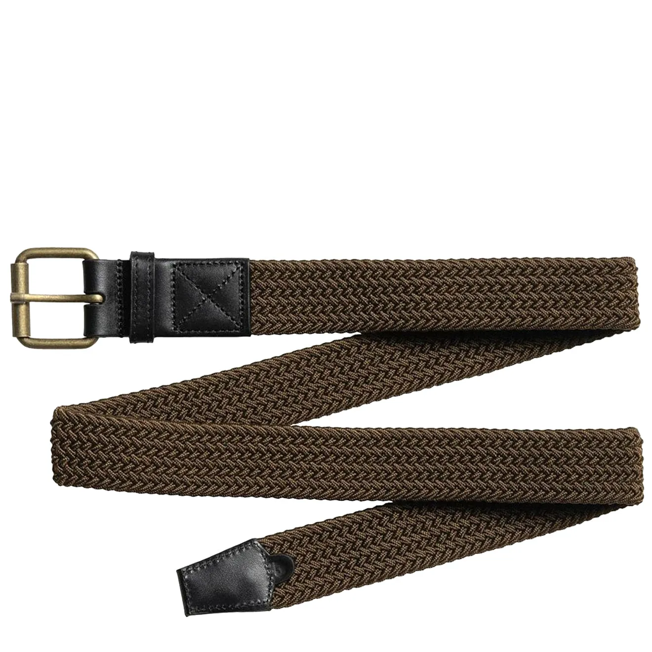 Accessoires Carhartt WIP Accessoires Herren Carhartt WIP Jackson Gürtel Schokolade / Schwarz