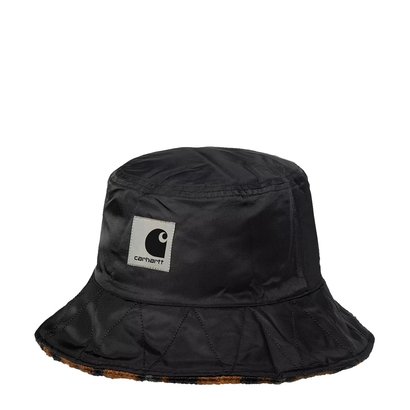 Accessoires Carhartt WIP Accessoires Herren Carhartt WIP Orla Bucket Hut Camo Leo Jacquard Tamarind / Schwarz