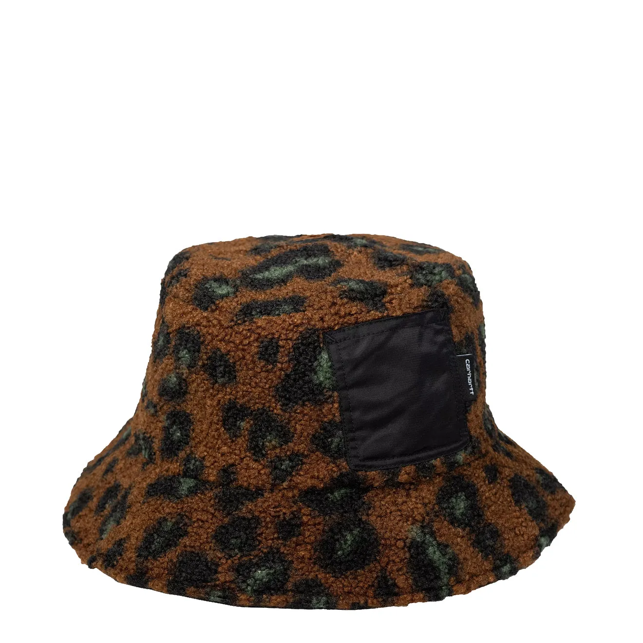 Accessoires Carhartt WIP Accessoires Herren Carhartt WIP Orla Bucket Hut Camo Leo Jacquard Tamarind / Schwarz