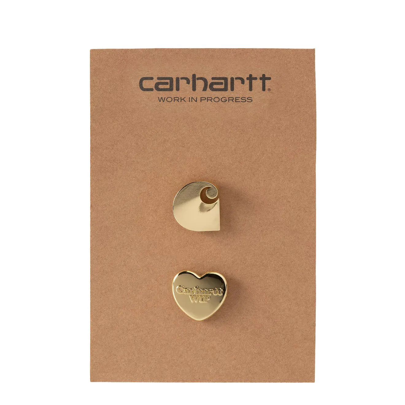 Accessoires Carhartt WIP Accessoires für Herren Carhartt WIP Anstecknadelset Gold