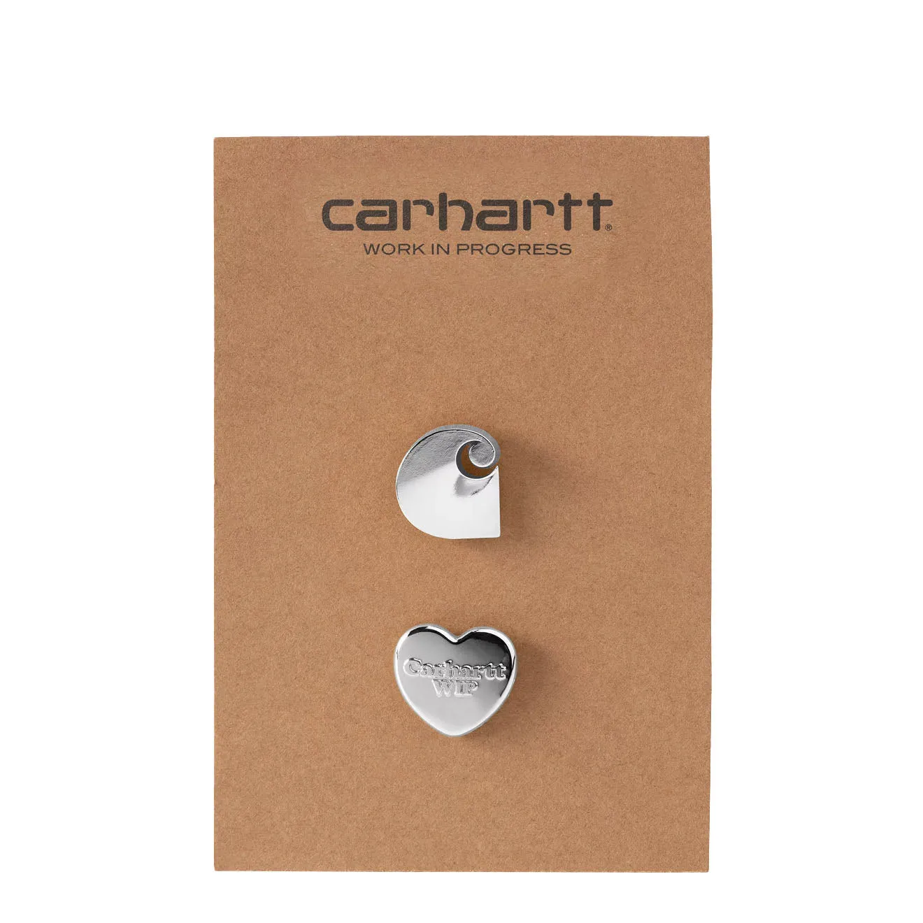 Accessoires Carhartt WIP Accessoires für Herren Carhartt WIP Anstecknadelset Silber
