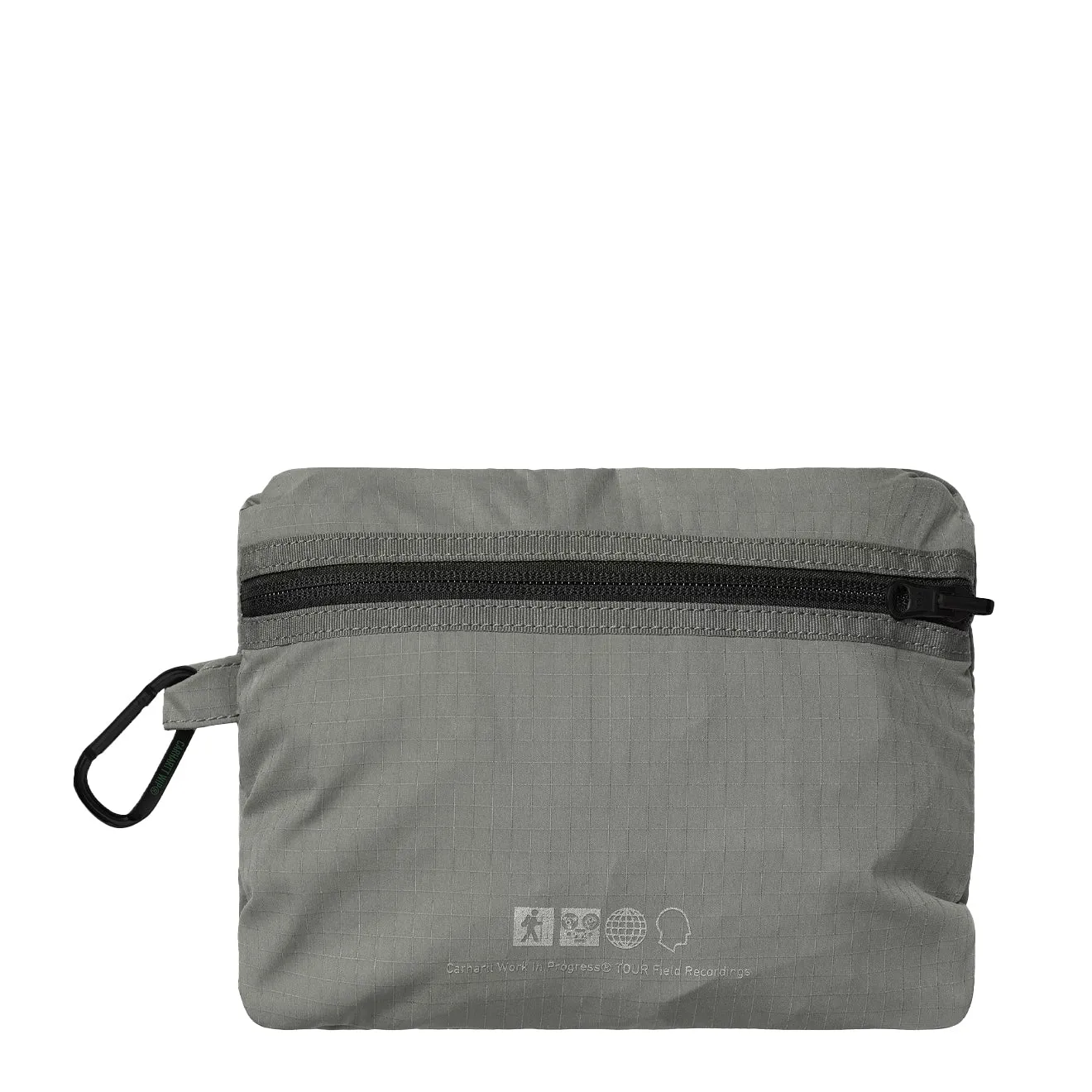 Accessoires Carhartt WIP Accessoires Herren Carhartt WIP Tour zusammenfaltbare Reisetasche Rauchgrün / Reflektierend