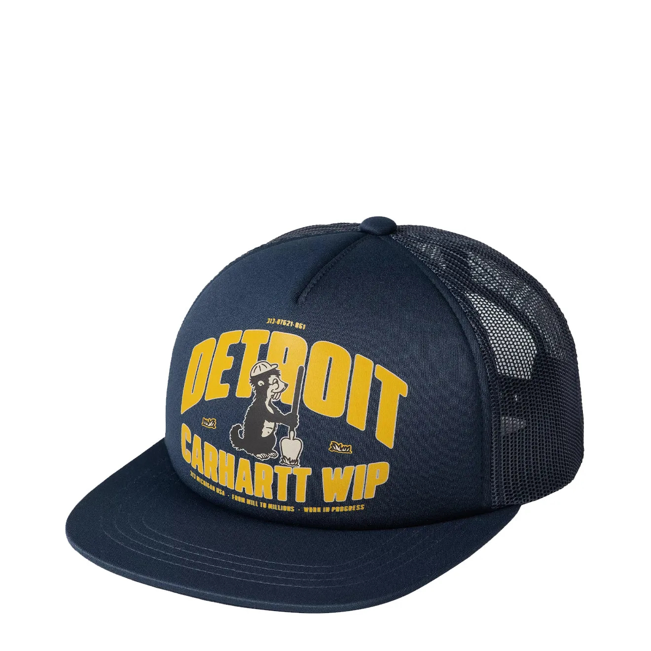 Accessoires Carhartt WIP Accessoires Herren Carhartt WIP Underground Trucker Cap Blau