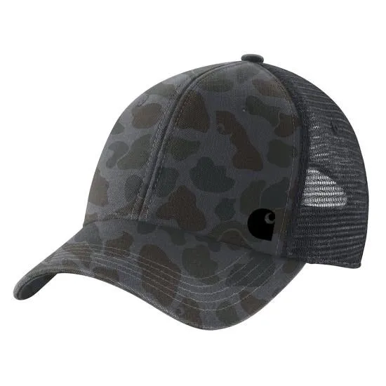 Accessoires_Carhartt_Accessoires Camouflage-Kappe mit Canvas-Mesh-Rücken