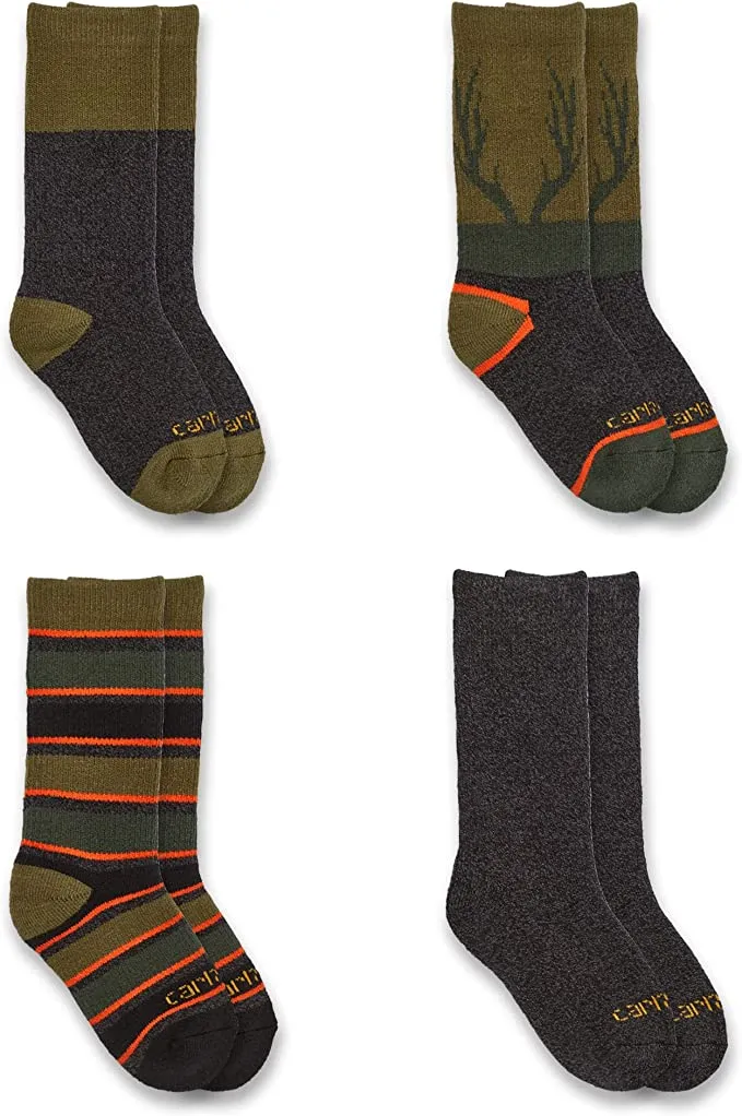 Accessoires_Carhartt_Accessoires Kinder Heavyweight Crew Socken - (4er Pack)