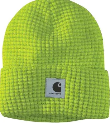 Accessoires_Carhartt_Accessoires Strickmütze mit reflektierendem Patch
