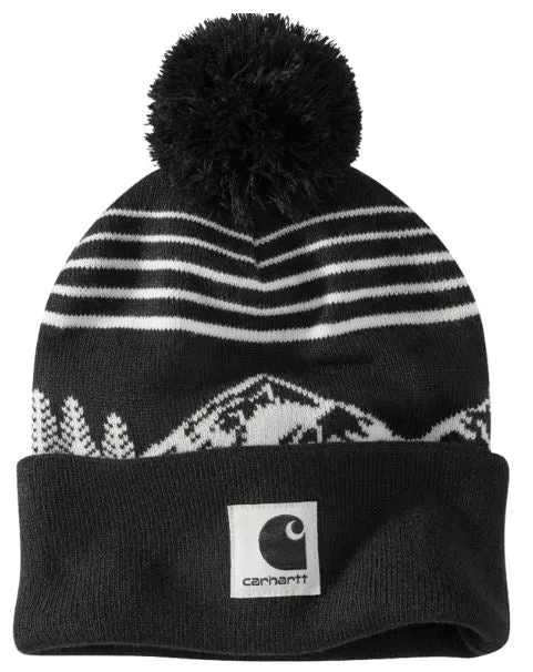 Accessoires_Carhartt_Accessoires Strick-Pom-Bergmütze