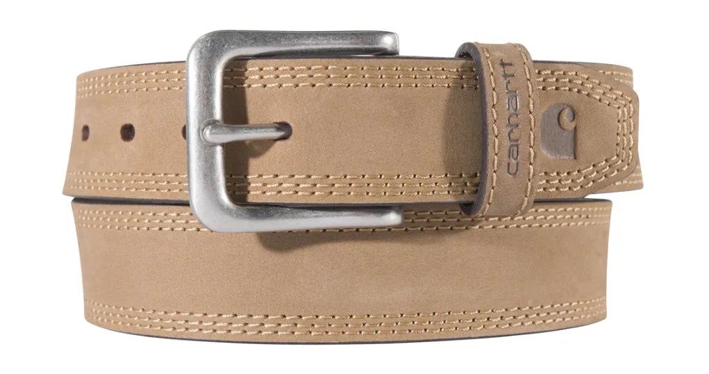 Accessoires_Carhartt_Accessoires Leder-Dreifachstich-Gürtel