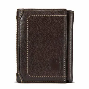 Accessories_Carhartt_Accessories Men's Pebble Leather Trifold Wallet