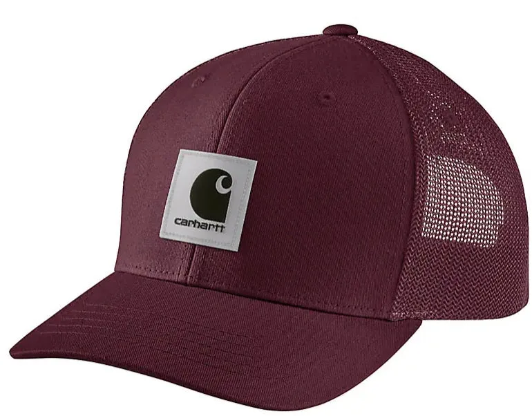 Accessoires_Carhartt_Accessoires Robuste Flex Twill Mesh-Rücken Logo Patch Kappe